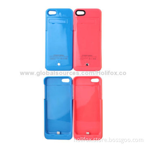 2,500mAh Multicolor Power Case for iPhone 5, 5S, 5C